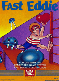Fast Eddie Atari 2600 US box art
